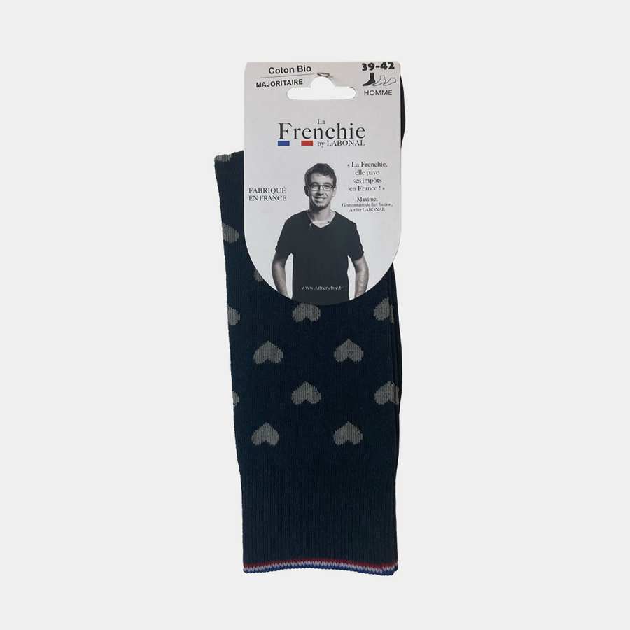 Chaussette Stamourh Coton Bio Anthracite