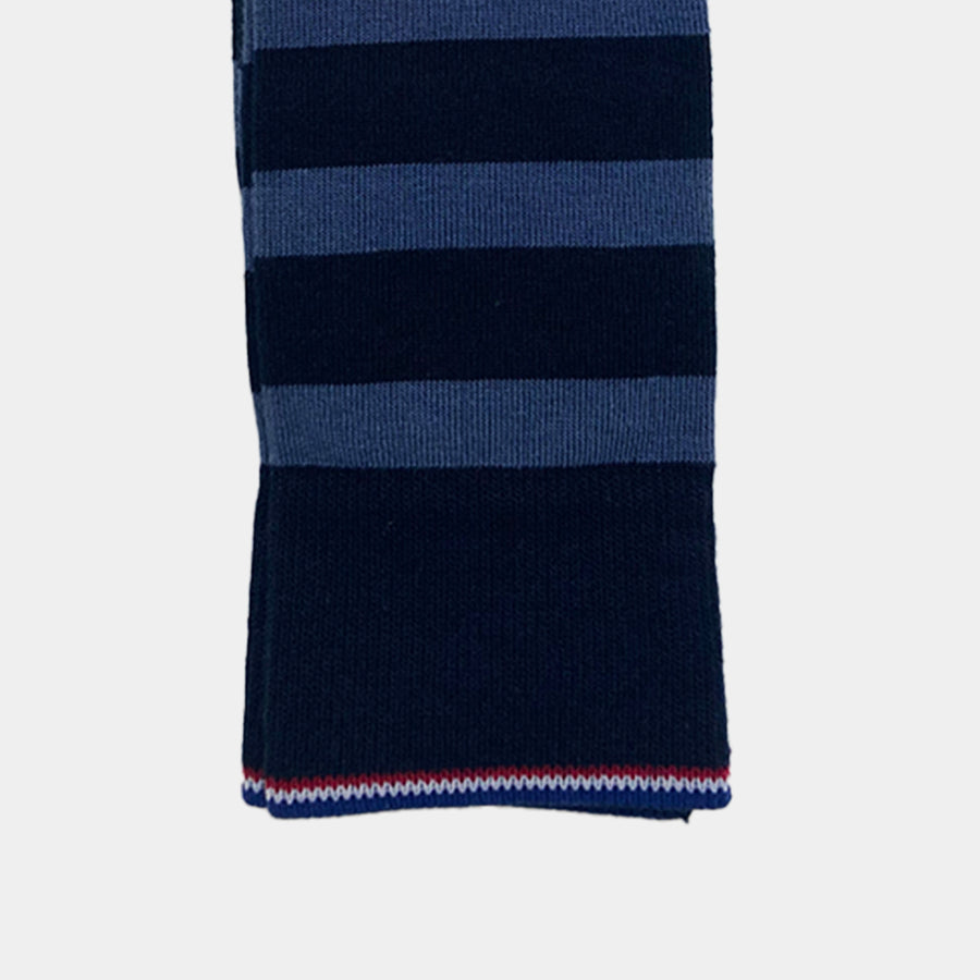 Chaussettes Ajaccio Coton Bleu/Marine
