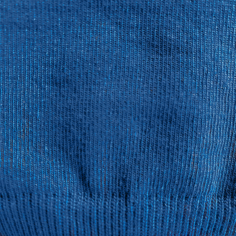 Chaussettes Annecy Coton Bio Bleu