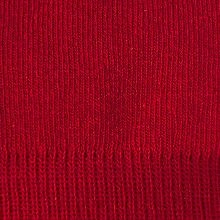 Chaussettes Annecy Coton Bio Rouge